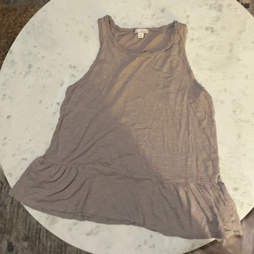 Purple/Gray Top